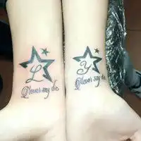 2019微信花臂情侣头像花臂纹身情侣头像