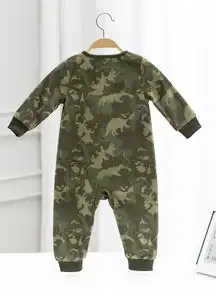 洋湖轩榭2019新款婴儿衣服春季男女款卡通婴儿连体衣宝宝衣服哈衣爬服a