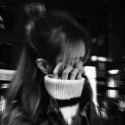 丧系头像女2020高清黑暗系病娇女头像