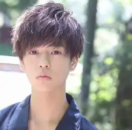 日系男士烫染发型