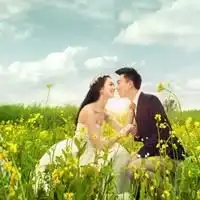 结婚头像一男一女分开微信头像图片大全