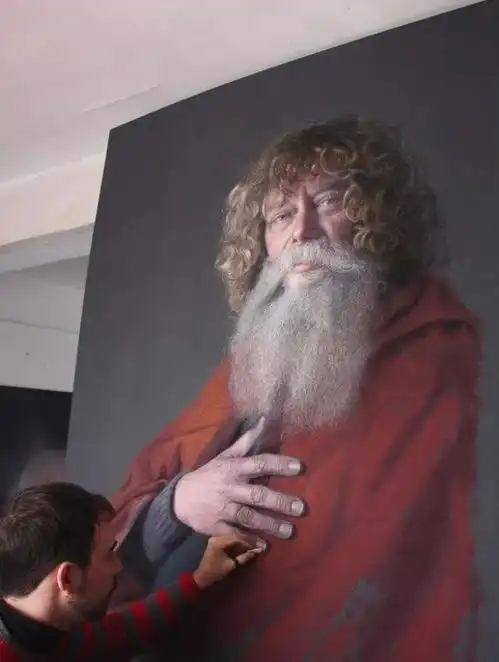 西班牙年轻艺术家rubenbellosoadorna,把头像画得