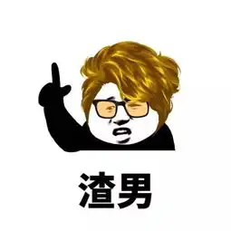 竖中指表情