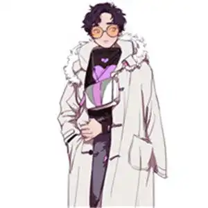 戴眼镜男生动漫头像冷酷帅气二次元图片