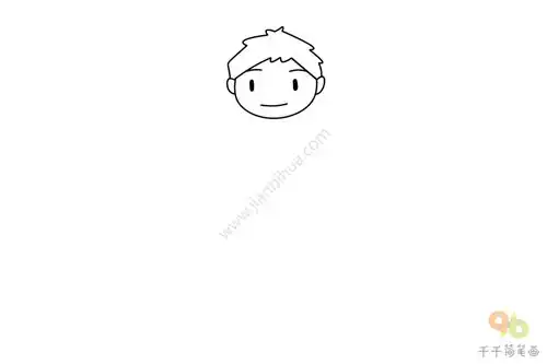 儿童简笔画男孩服装简笔画怎么画