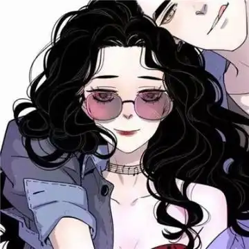 个性手绘情侣头像一男一女2019熬夜的瘾和遥远的你