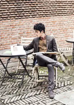 陈晓拍摄时装男士大片尽展绅士风格