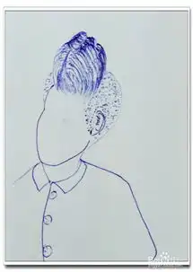 怎样画简笔画发型展示