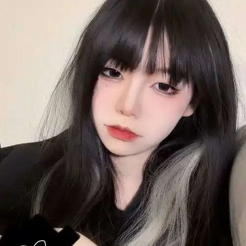 真人女头ins潮流头像