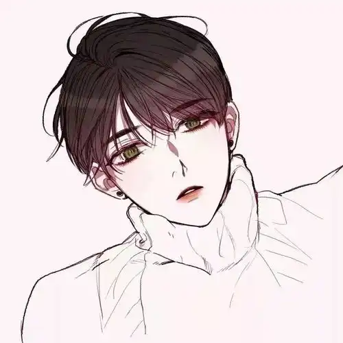 二次元系列情侣头像,你是我的怦然心动