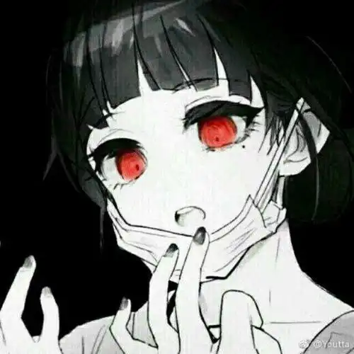 有没有暗黑系的动漫头像