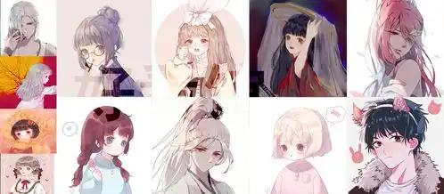 动漫头像女生霸气高冷头像动漫男生头像帅气高冷头像合集