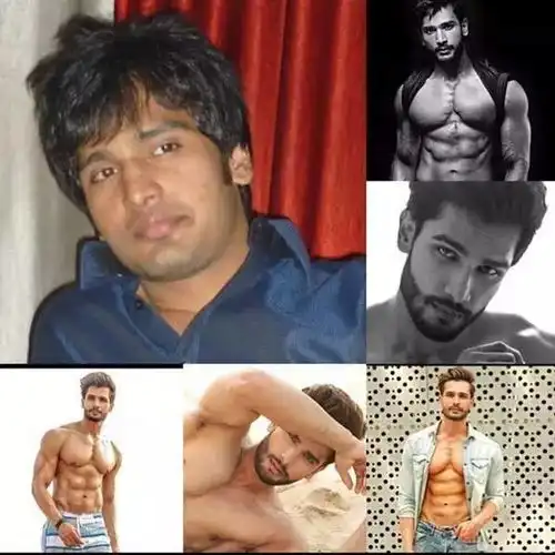 这个男人健身后,帅成了一道光