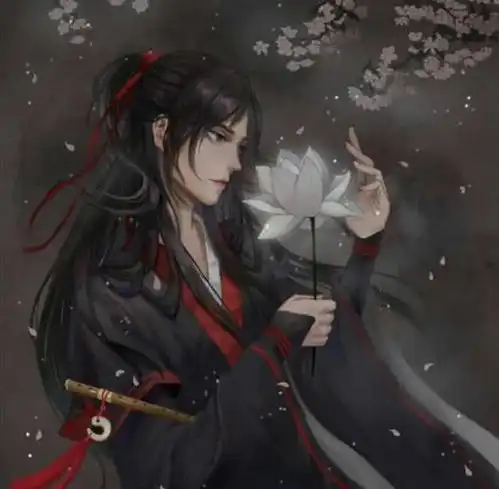 古风动漫男生头像沉浮尘世间,不必徒自添烦恼