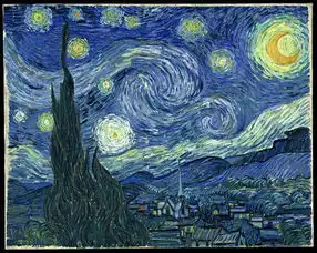 求梵高星空高清原版大图