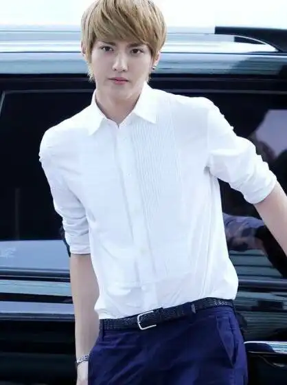 鹿晗李易峰吴亦凡霍建华盛一伦男星穿白衬衫谁是你的菜