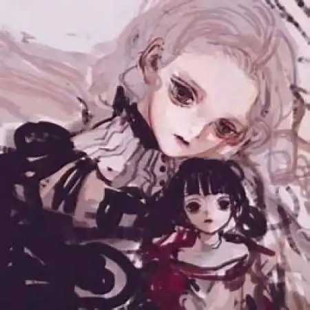 女生动漫卡通头像丧,真的害怕世间的孤独