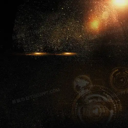 金色光效男士剃须刀psd分层主图背景素材背景图片素材免费下载熊猫办公