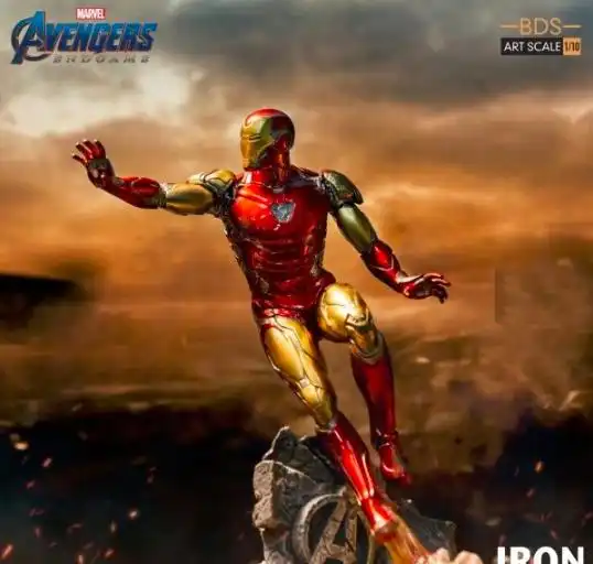 ironstudios复仇者联盟4终局之战我是钢铁侠110雕像