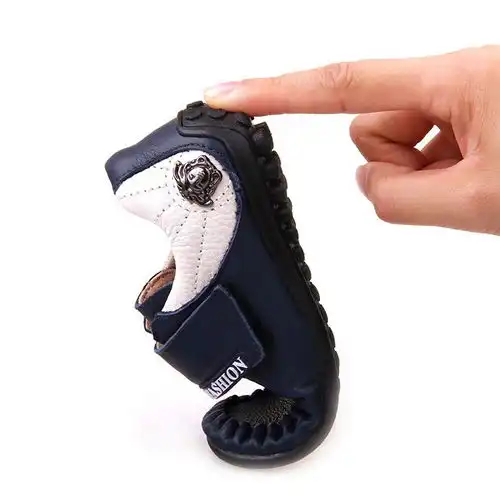 真皮男童皮鞋儿童软底豆豆鞋宝宝单鞋小男孩鞋子2020春秋款小童鞋