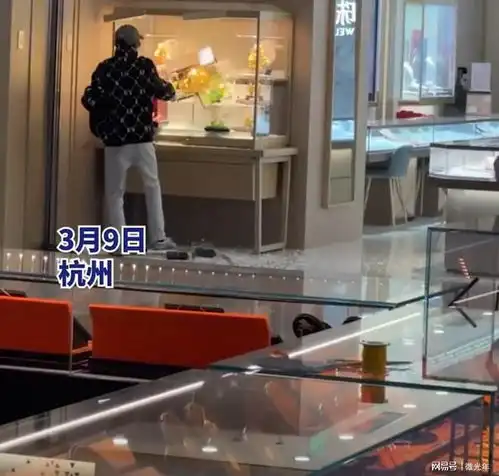 男子打砸抢劫金店被抓获,商场群众当天下午三点多还问他们要钱