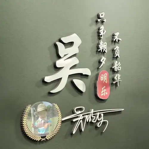 35张不同风格3d立体签名微信头像,高端大气上档次,有你喜欢的吗