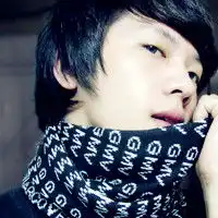 戴围巾的帅气男生qq头像