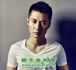 潮男生短发寸头发型造型