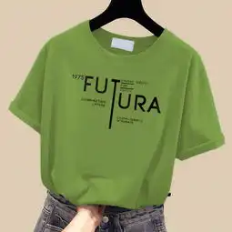 2020新款夏季95棉t恤女学生韩版宽松短袖体恤百搭原宿风上衣ins潮