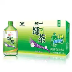 固始统一绿茶1l8瓶箱