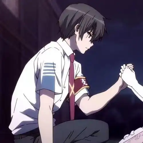 动漫情头,我爱你,我只是不会再喜欢你了