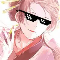 墨镜男花衬衫头像卡通微信头像图片大全