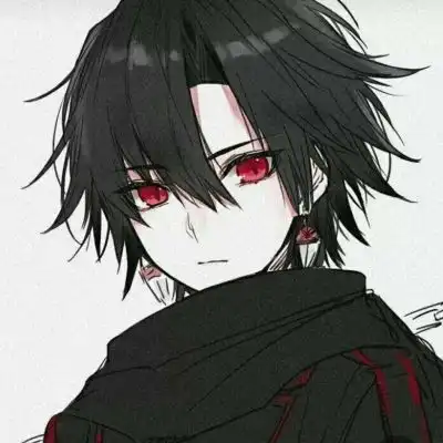 林御柌小众优质黑白动漫男头