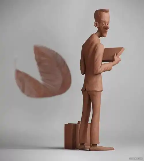 栩栩如生,3d泥塑角色造型设计