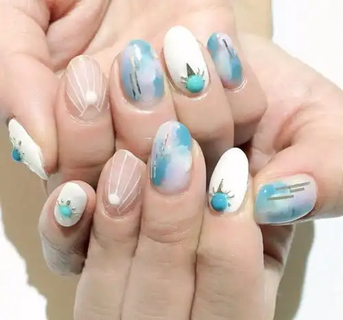 做这样的美甲会带来好运