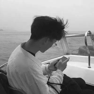 唯美意境小清新头像男生背影图片以后的路我想陪你一起走