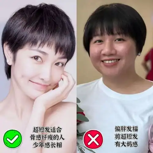 50的女人,到底该留长发还是短发看这些对比图就明白