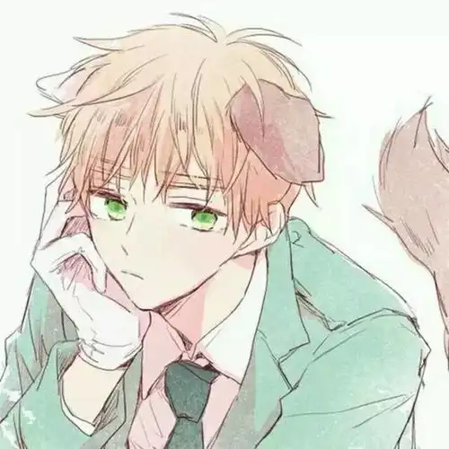 动漫男生头像我怀念的是一起做梦