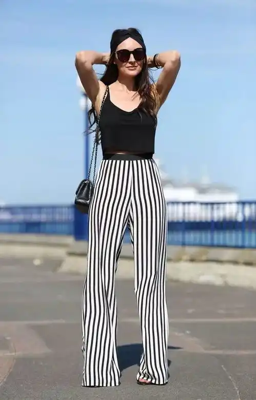 阔腿裤吊带,今夏最清凉的搭配