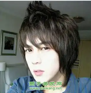 男生潮流发型之流行男生烫发发型8