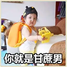 抖音请问你是甘蔗男吗表情包甘蔗男套路表情包