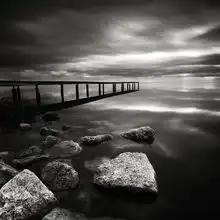 孤独空灵的黑白世界摄影原创图片频道