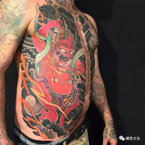 霸气侧漏新传统纹身素材