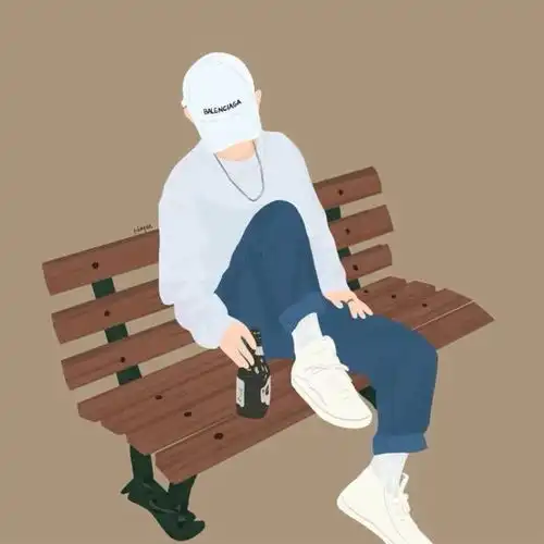 几组插画情侣头像