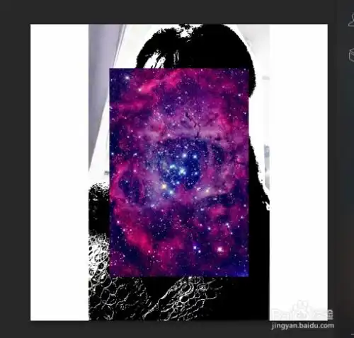 如何制作星空头像