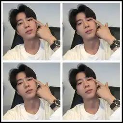 男士中分发型设计