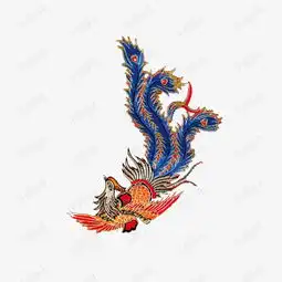 手绘凤凰免抠素材图片免费下载高清卡通手绘png千库网图片编号7463979