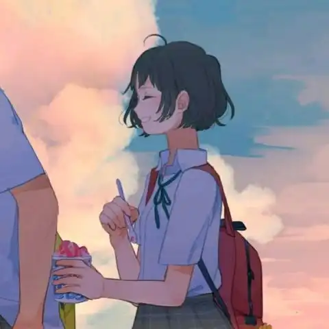 最近小仙女情侣头像火了,大号哇,处对象吗小号处cp吗