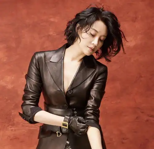 许晴厉害了穿一袭超长款的连帽卫衣裙减龄时髦,看着不像51岁