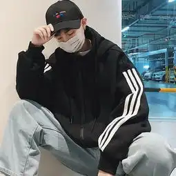 男士夹克卫衣外套2019新款夹克男韩版学生百搭冬好衣大码春季男装